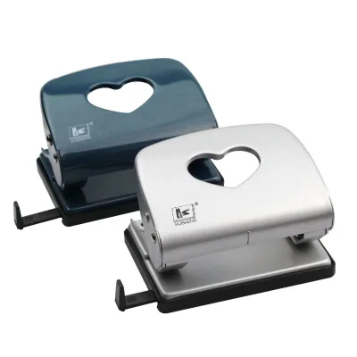 Office Stationery Put logo Medium Metal Paper Puncher Hole Punch Metal Circular Hole Punch Available for Hardcover Books