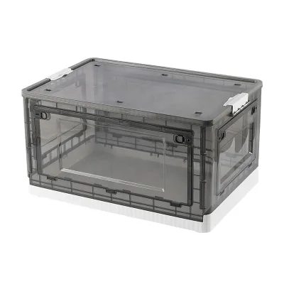 FIM Good Price Foldable Plastic Storage Box With Lid Large-Capacity Storage Box With Lid for Household Space