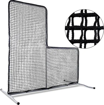 HDPE Netting Baseball Net L Screen Baseball Pitching Net with Wheels Polythene