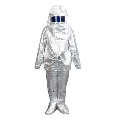 Hot Selling Safety Firefighter Suits 1000 Degrees Aluminized Anti Fire for Bomberos