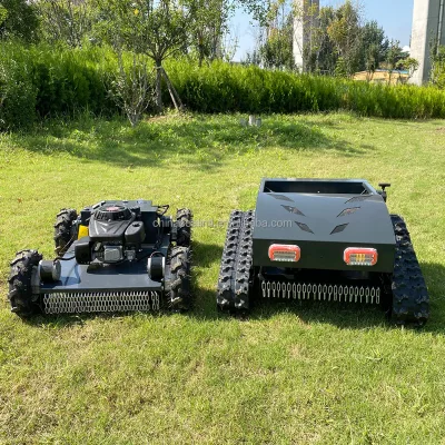 Cordless Robotic Lawn Mower Mower Robot Lawn Mower Accessories Remote Control Crawler Lawn Mower for Sale