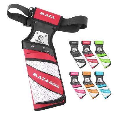 BICASTER BLAZA Reverse Quiver Adjustable Arrow Quiver Waist Back Quiver Arrow Bag Holder RH Archery Hunting Shooting Accessory