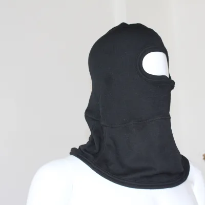 En Ce Iso Flame and Heat Resistant Double Double Layer Aramid Knitted Cagoul Balaclava Hood