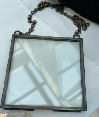 Double Sided Grey Rose Gold Bronze Black Copper Gold Sliver Glass Craft Picture Frames Foto Frame