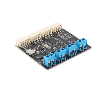 USB Type-C to 4-Channel UART TTL Serial Port Module 4-Channel RS485 Serial Port Module CH348 Multi-Channel Expansion Board