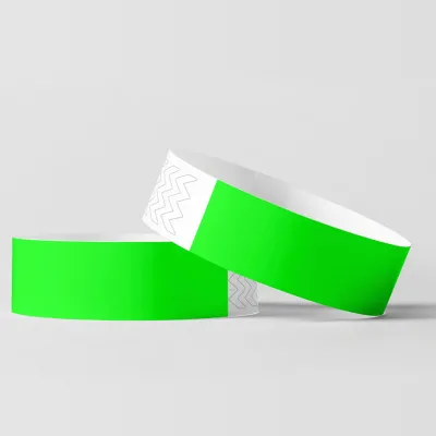 Music Festival Identification Durable Hand Band Self Adhesive Paper Bracelet Disposable Tyvek Wristband
