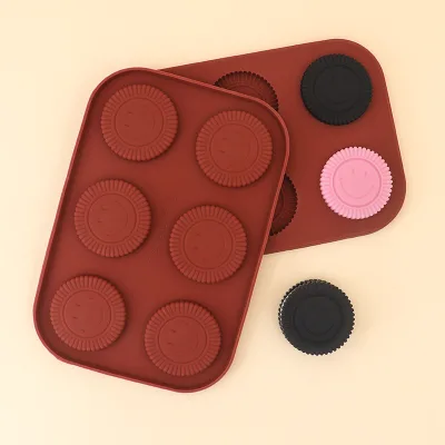 New Eco-Friendly Pattern Silicone Mold Baking Set for Home Use for Baking Pastries Chocolates and Cakes