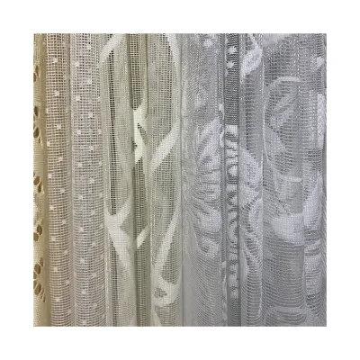Custom Voile Lace Fabric Net Embroidery Fabric Design