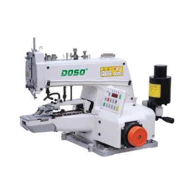 Factory Price High Speed Special Lockstitch Buttonhole Sewing Machine Button Holder Sewing Machine with Two or Four Holes