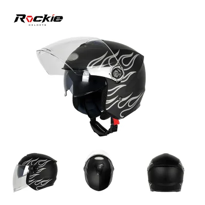 Bulk Stock Jet Motorcycle Helmet With Retractable Inner Sun Visor, ABS Protective Shell Multiple Colors for Global Distributors