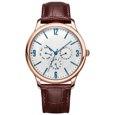 Watch Manufacturer 6 Needles Japan Quartz Movement Men Watch Promotion Gift Watches
