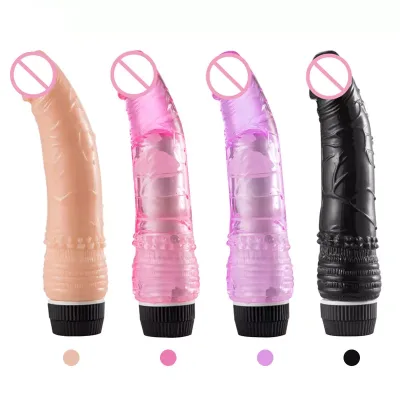 Consoladores Para Mujer Realistic Dildo Juguetes Sexuales Vagina Vibrator TPE Dildo Vibrador Sex Shop Adult Sex Toy for Woman