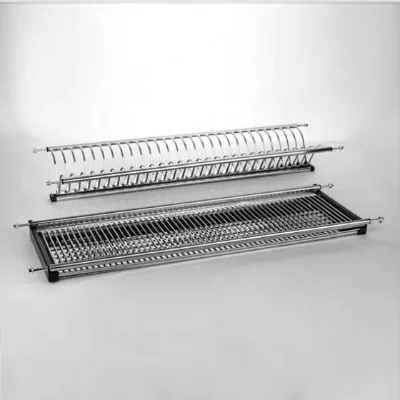 Modern Design Hanging Drain Basket Kitchen 201 304 SUS Dish Rack Dehydration Frame