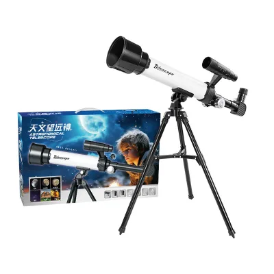 2024 Hot Selling Stem Astronomical Telescope Toys Portable Experiment Kits for Children Beginner