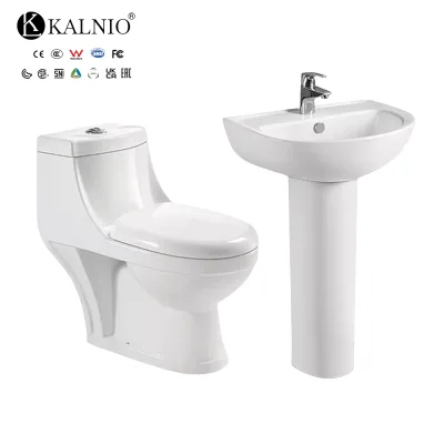 Modern Designed Dual-Flush High-Temperature Ceramic Toilet Beautiful Sitting Basin for Saudi Arabia's Middle Eastern Bathrooms