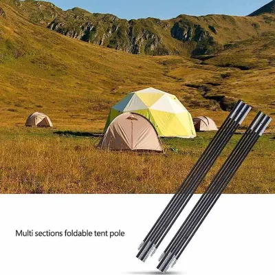 Haoli Hot Sale High Strength GFRP Flexible Fiberglass Tent Pole Tree Stake Frp Pultrusion Solid Rod Poles Flexible Fiberglass