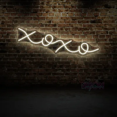 XOXO Neon Sign Live Nudes Lc Large Happy Birthday Cafe Store Open Bar Party Led Light Personalized Usb 5v Neon Sign