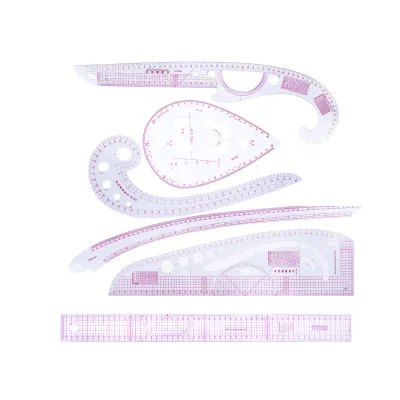 Cz-14 Pvc Tailor Armhole Curve Ruler Set 3220/3231/6301/A-Ruler/2660/3250/3245/6403