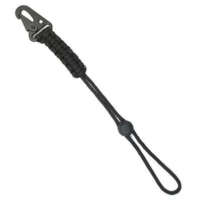 Paracord Olecranon Buckle Key Chain Water Bottle Lanyard Hand-woven Portable Backpack Lanyard Accessories Adjustable