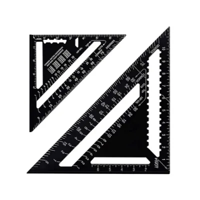 Triangle Square Ruler,Triangle Square Ruler with Base,Woodworking Extendable Layout Tool
