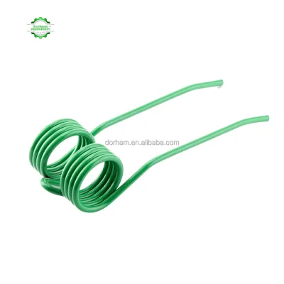 Dorham Tools Harvester Accessories Double Hook Trampoline Galvanized Harvester Spare Part Tension Extension Jumping Spring