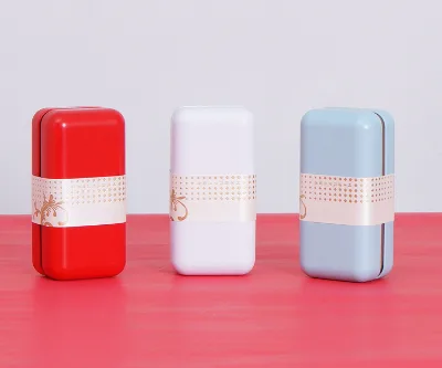 Empty Portable Tea Candy Food Grade Metal Gift Tea Box Candy Tin Can Coffee Tin Box