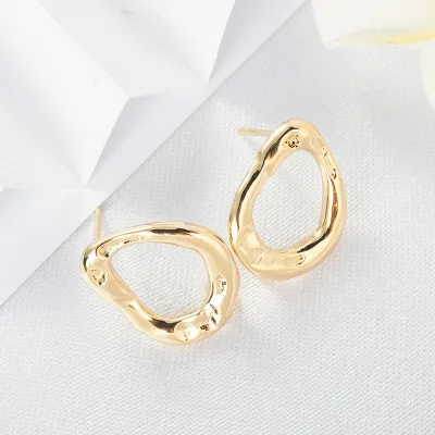 New Design Gold Plate Earrings