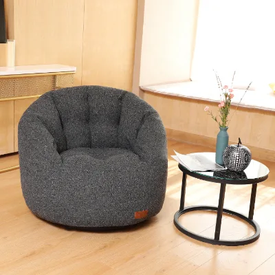 Living Room Adult Modern Chair Soft Bean Bag Sofa