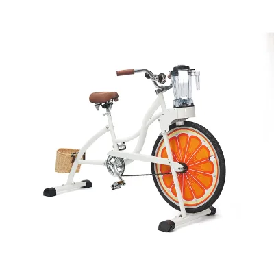EXI Blender Unicycle White Profession Retro Engine Artificial  One Wheel Cycle Blender Bicycles