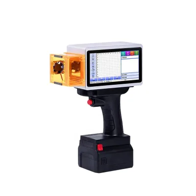 Handheld Laser Marking Machine Blue Light Preview Precision Coding Date Marking Anti-Counterfeiting Leather Paper Fabric