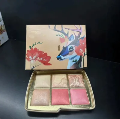 Hot Selling Six Colors Eye Shadow Palette Glitter Matte Finish Fine Cream Powder Eyeshadow Wholesale