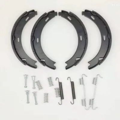 1244200220 Repair Kits Spring Ceramic Hand Brake Shoe Set Parking Brake GS8208 for MERCEDES-BENZ Mounting Manual