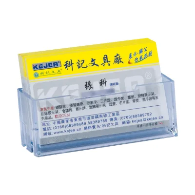 Factory Price Storage Name Card Holder Acrylic Business Card Holder for Desk Multiple Business Card Holders