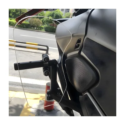 Multicolor Acrylic Motorcycle Mudguard and Front Fender Body System Accessories with Knee Windshield