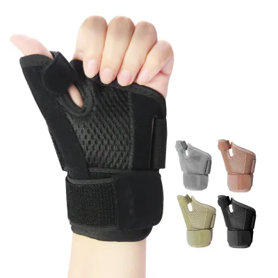 Neoprene Finger Brace Splint for Carpal Tunnel Syndrome and Tenosynovitis Pain Relief Thumb Support
