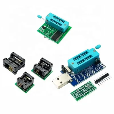 CH341 USB Programmer for 24/25 Series Chips/BIOS Burner/Flashing Tool Compatible with Routers, DVD Drives, Motherboards