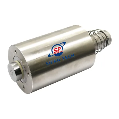 DC 24V Stroke 30mm Force 30kgf Tubular Solenoid Electromagnet for Vending Machine