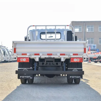 China 4x2 diesel Manual Foton Aoling Small Mini Light Cargo Truck Cargo Transport Trucks Lorry Truck for Sale