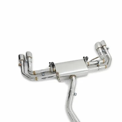 Suitable for X3 X4 F25 F26 2.0T 3.0 Stainless Steel Muffler with Valve in the Tail Section Exhaust Pipe