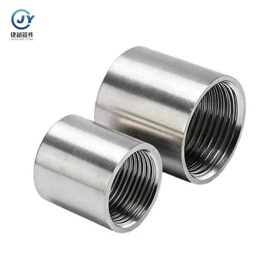 2-inch 300# Forged 150 LB Pressure Heavy Duty Pipe System Thread Steel Socket Coupling 304 316 StainlessSteel NPT Fittings Full