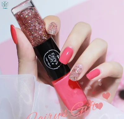 Custom Waterproof and Non-peelable 3D Glitter Lasting Nail Gel Baking-free Nail Gel Polish Set for Daily Using