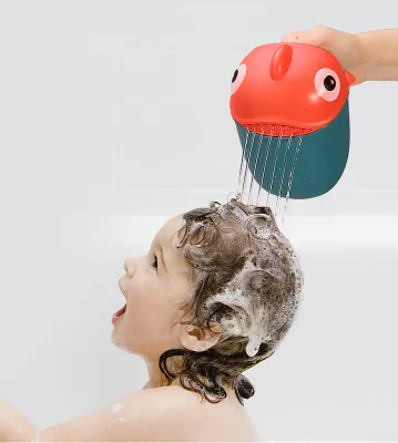 Prodigy Colorful Household Baby Bath Rinse Cup with Cover Multi-Function Baby Safety Product for Shampoo