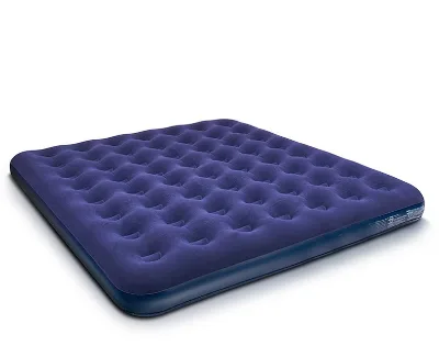 Portable Double Single PVC Air Beds Foldable Inflatable Car Blow-up Mattresses for Bedroom and Camping & Hiking