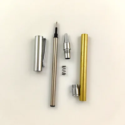 Lathe Project Fountain Pen Making Kits Dazzled Trims Wooden Turning Pen Kits Heritage Exotic DIY Woodturning Pen Kits