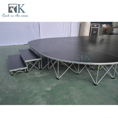 Concert Stage Customized Round Stage for Performance Moving Stages