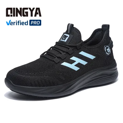 QINGYA Chef's Shoes Slipper Series Microfiber Upper Non-Slip Solid SRC Black Outsole Solid MD Chef Shoes Fashion Lightweight