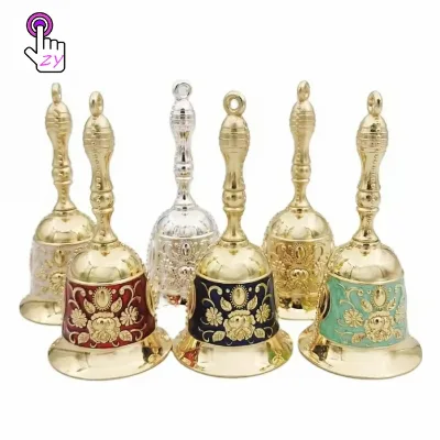 Top Quality Vintage Style Bell for Home Decorative Temple and Brass Hand Bell