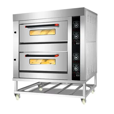 1 Deck 2 Deck Manufacturer Commercial Bakery Baking Oven Machine Home Use and Hotels Electric Gas Bread Making Bakery Deck Oven
