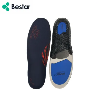 Carbon Fiber Insole Poron Shock Absorption Sport Carbon Insoles Fiber Inlays