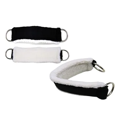 Fitness Ankle Straps for Cable Machine Nylon Adjustable Non-Slip Breathable Workout Gym Leg Training Glute Kickback Accessories